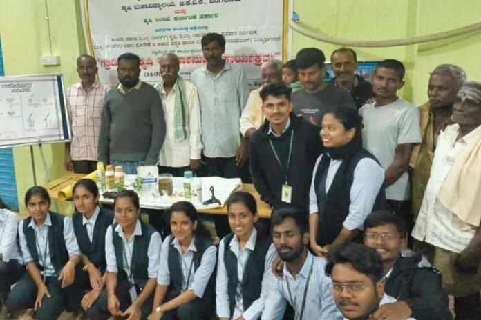 sidlaghatta kothanur Seed Treatment Workshop for farmers