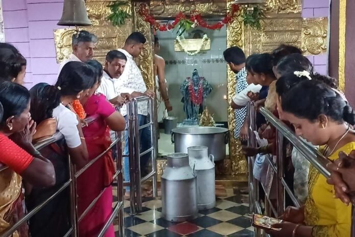Hosahudya Shaneshwara Temple Shravana Saturday Pooja