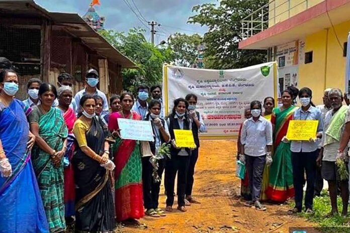Sidlaghatta kothanur GKVK Students fieldwork