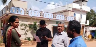 Sidlaghatta Anur Public works inspection