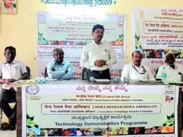 Sidlaghatta Devaramallur Sericulture farmers workshop
