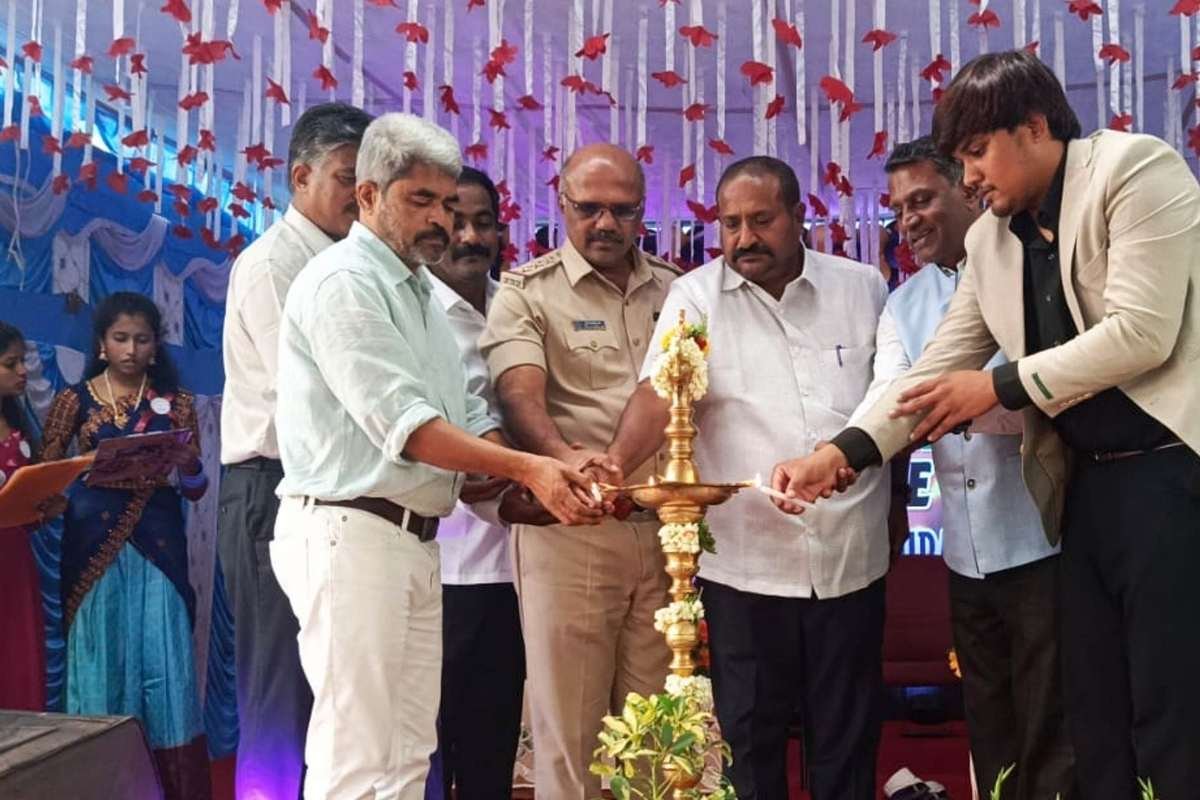 Sidlaghatta H Cross Sri Sai Vidyanidhi College Event