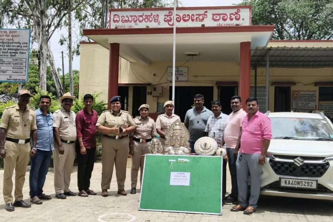 Sidlaghatta Temple Thieves Arrested