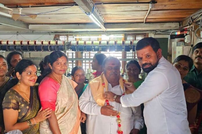 Sidlaghatta BJP handloom weavers Day Celebration