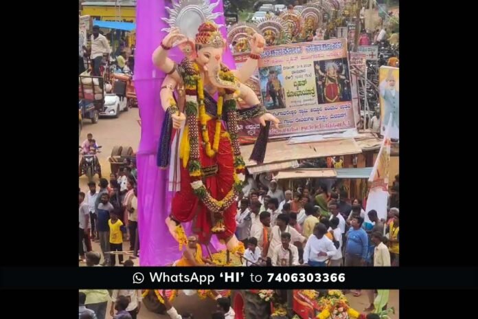 Sidlaghatta Jangamakote Ganeshotsava