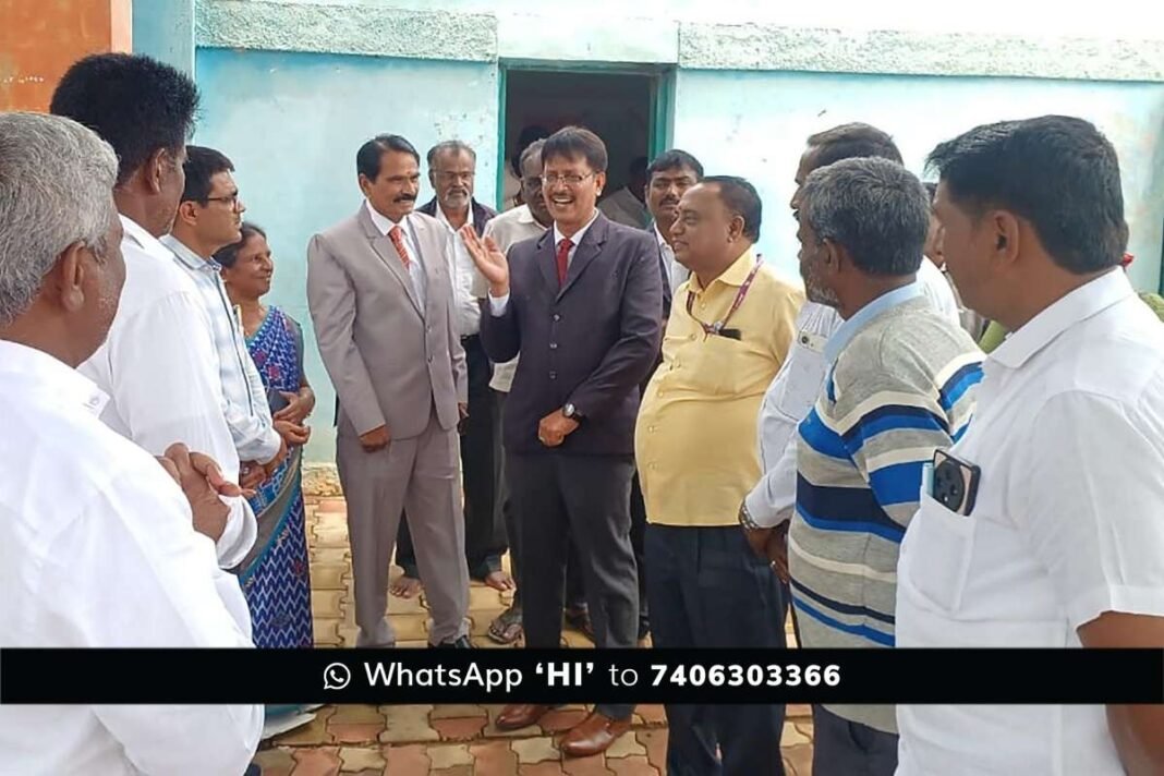 Y Hunasenahalli Government School Judge Visit