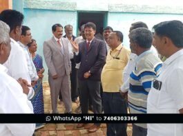 Y Hunasenahalli Government School Judge Visit