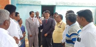Y Hunasenahalli Government School Judge Visit