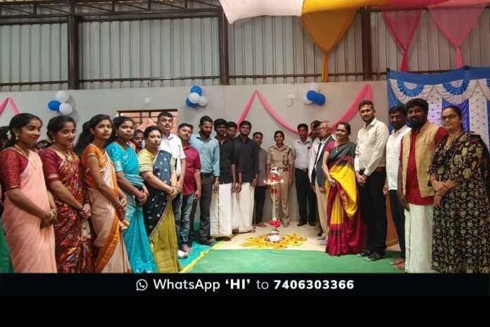 Sidlaghatta Nadipinayakanahalli Kapilamma PU College Freshers day