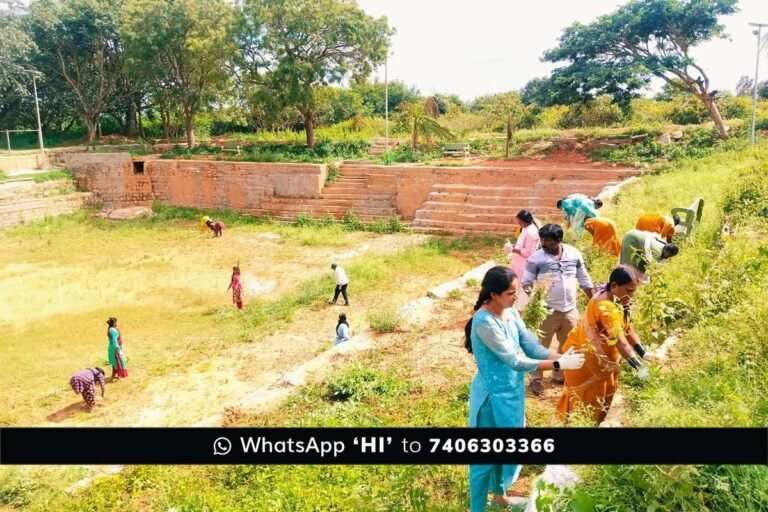 Byatarayana Swamy Temple Swachhata hi Seva Programme