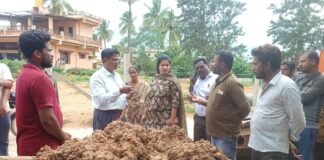 Sidlaghatta Rajakaluve expansion protest