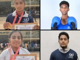 Sidlaghatta Dolphins PU College Students Sports State Level