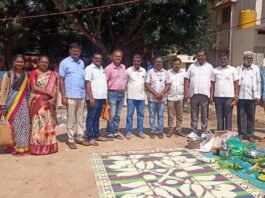 Sidlaghatta Workers Bhavan ground breaking ceremony