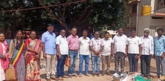Sidlaghatta Workers Bhavan ground breaking ceremony