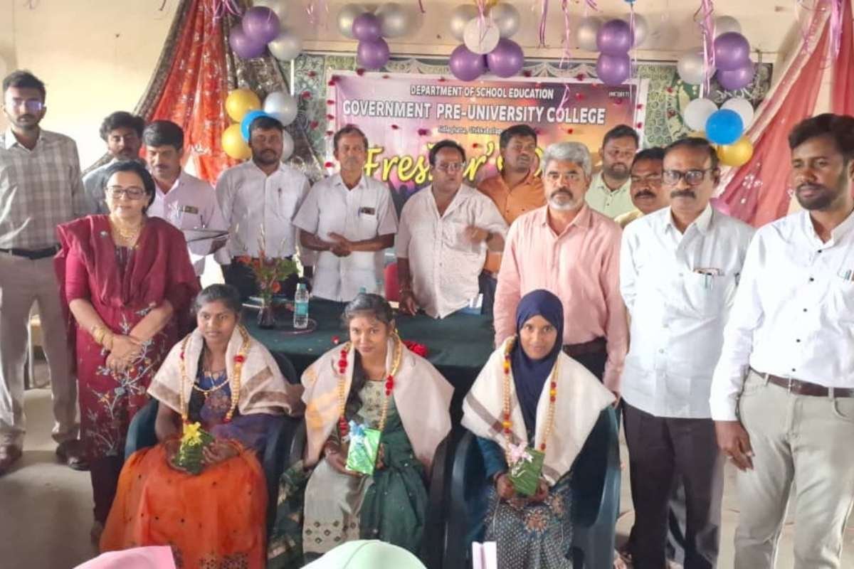 Sidlaghatta Govt PU College Freshers Day