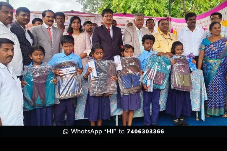 Sidlaghatta Y Hunasenahalli children Law Awareness Food and Nourishment