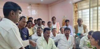 Sidlaghatta Dalit Leaders Tehsildar grievances meeting