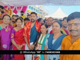 Sidlaghatta Sadali Veeragaraswamy temple Inauguration