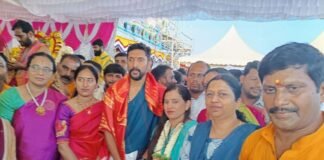 ಶಿಡ್ಲಘಟ್ಟ ಸಾದಲಿಯಲ್ಲಿ ಶ್ರೀ ವೀರಗಾರಸ್ವಾಮಿ ದೇವರ ನೂತನ ದೇವಸ್ಥಾನ ಉದ್ಘಾಟನೆ Sidlaghatta Sadali Veeragaraswamy temple Inauguration
