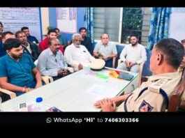 Sidlaghatta Police School Transport safety Measures Meeting
