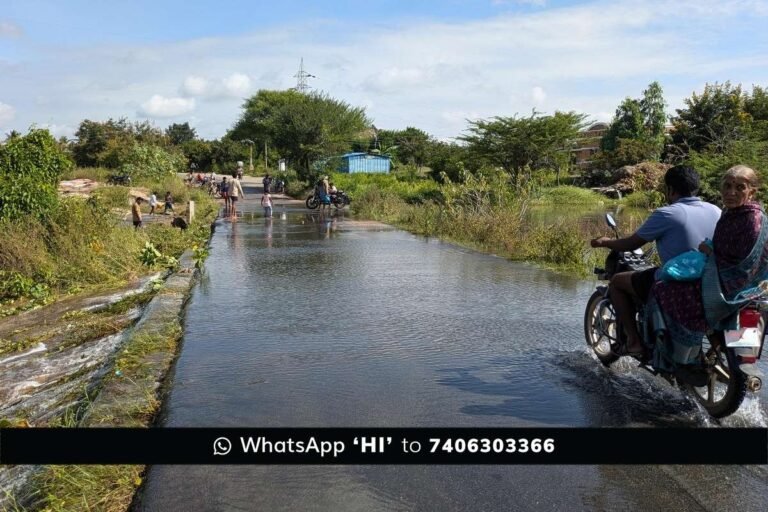 Sidlaghatta taluk Sadali Hosakere Lake full