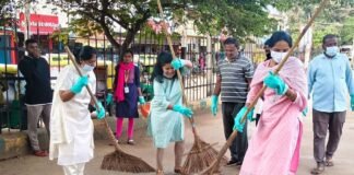 Sidlaghatta Gandhi jayanti Cleaning