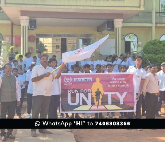 Sidlaghatta Dolphin's CBSE School Unity Day celebration