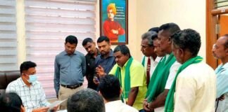 Sidlaghatta Farmers Plea to Dr M C Sudhakar