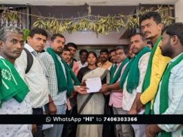 Sidlaghatta raita Sangha Urge Farmers Grievance Meeting