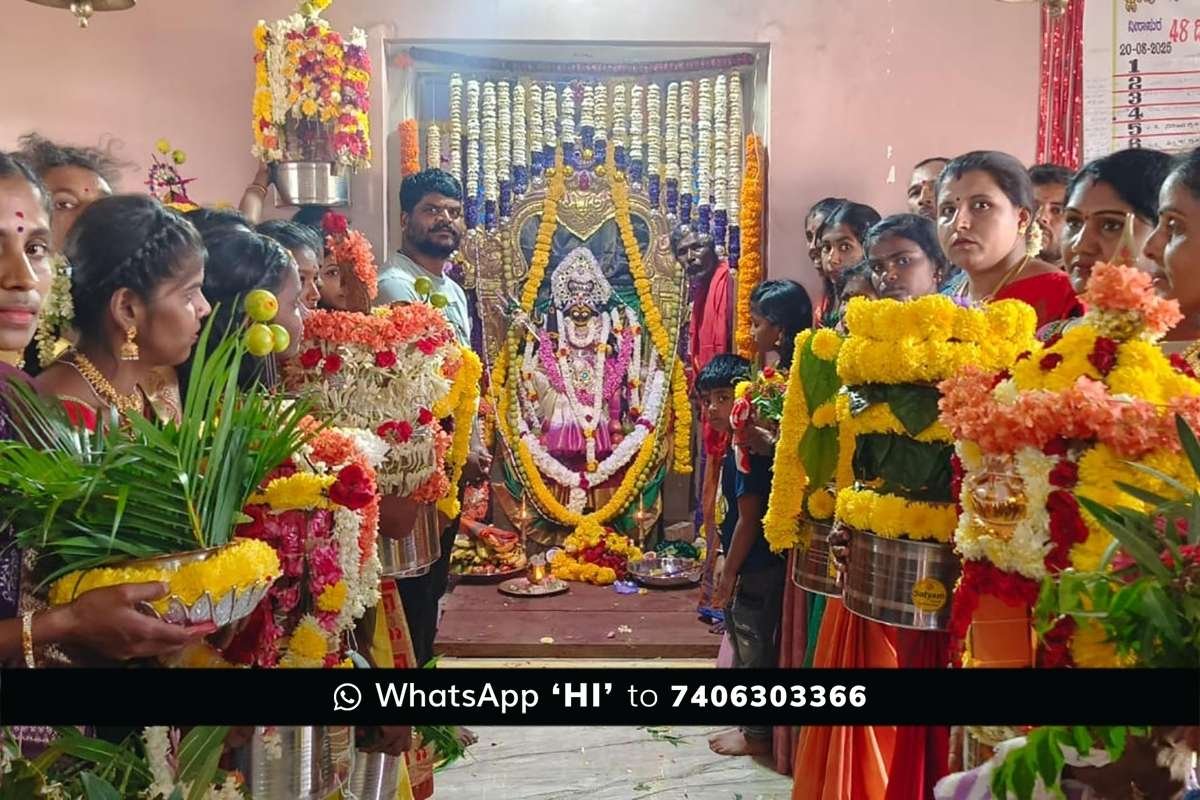 7octs2 Sidlaghatta Veerapur Sri Pilleki Maramma Deepotsava