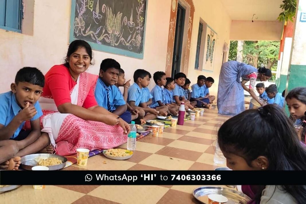 Sidlaghatta Tehsildar Gagana Sindhu Childrens day