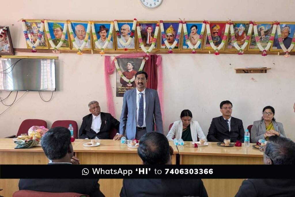 Sidlaghatta Court T P Ramalingegowda urges Timely discharge of cases
