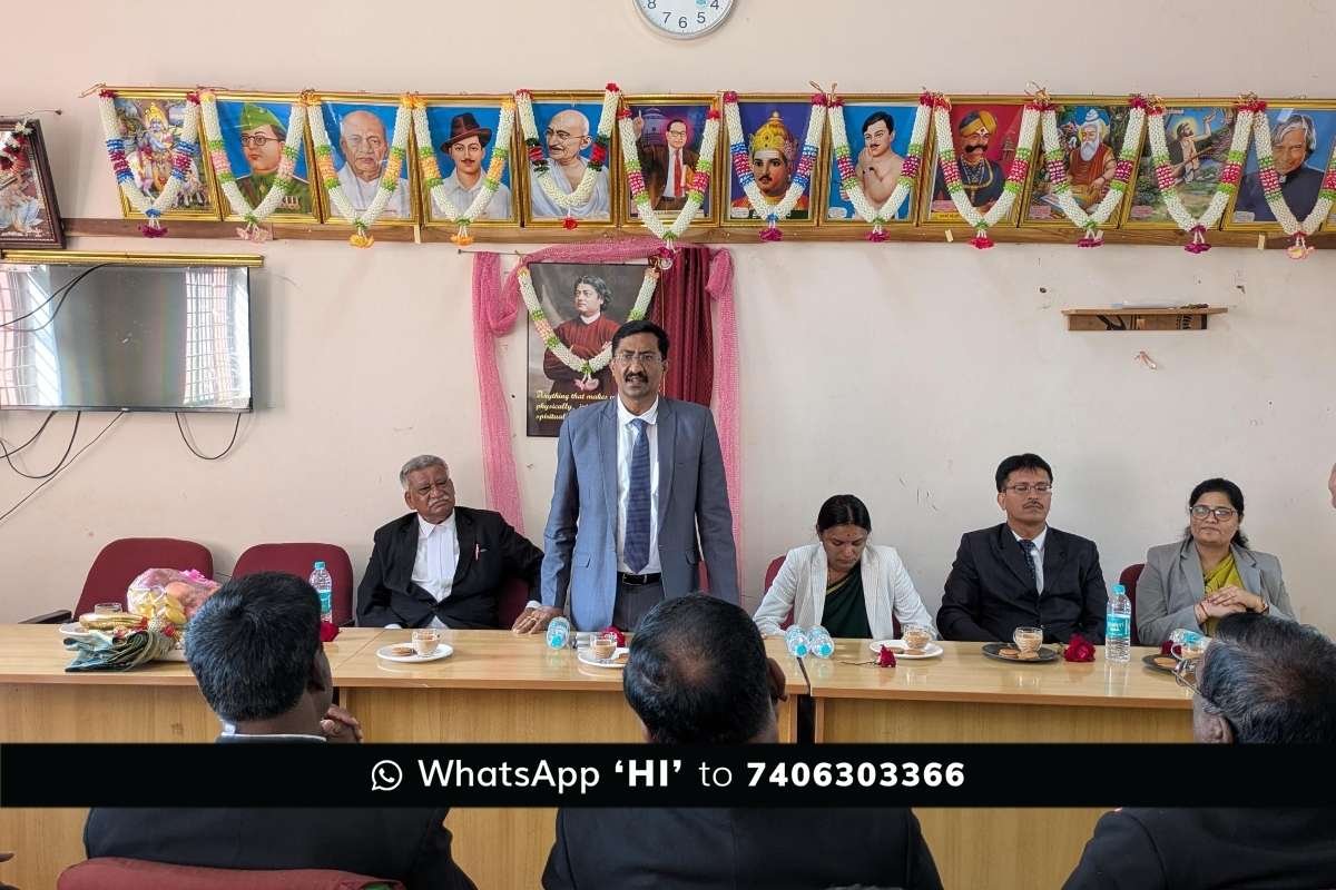 Sidlaghatta Court T P Ramalingegowda urges Timely discharge of cases