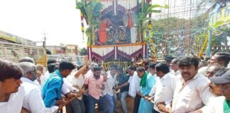 H Cross Sri Seetha Ramanjaneya Swamy Brahmarathotsava
