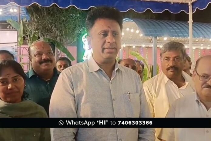 Sidlaghatta Development Projects Dr M C Sudhakar