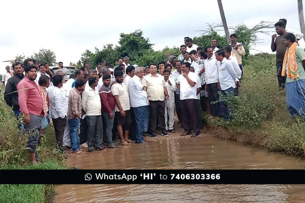 Ramasamudra Lake Full MLA BN Ravikumar visit