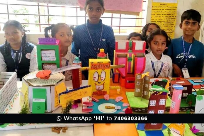 Mallur vivekananda School Science Exhibition