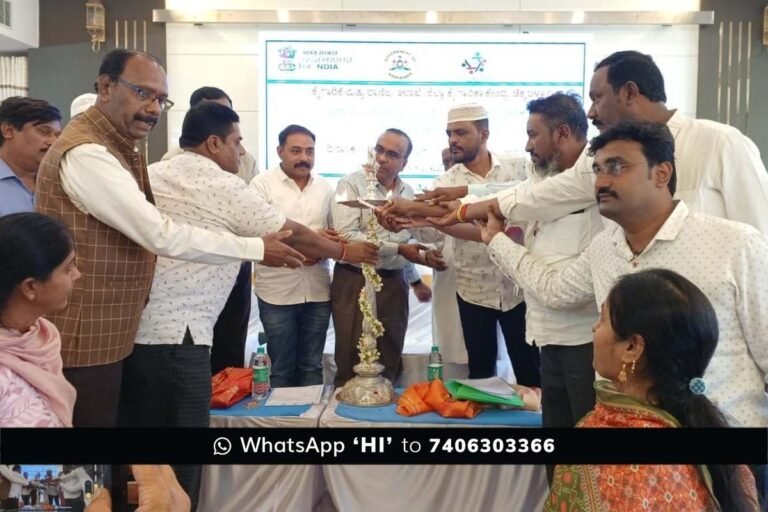 Sidlaghatta Silk Reelers Meeting