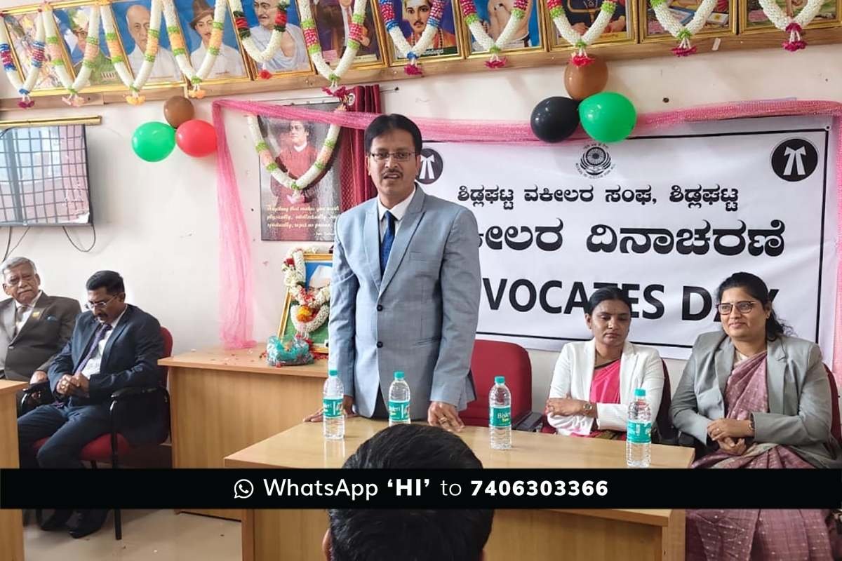 Sidlaghatta Lawyers Day Event