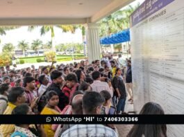 Sidlaghatta Jangamakote Gnana Jyothi school Job Mela