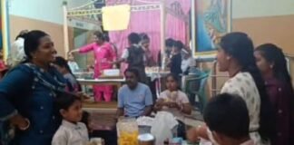 ಮಕ್ಕಳ ಸಂತೆ: ಮಾರಾಟದ ಮೂಲಕ ವ್ಯಾವಹಾರಿಕ ಜ್ಞಾನ ಹೆಚ್ಚಳ Sidlaghatta Nagartha Mandali Makkala Sante