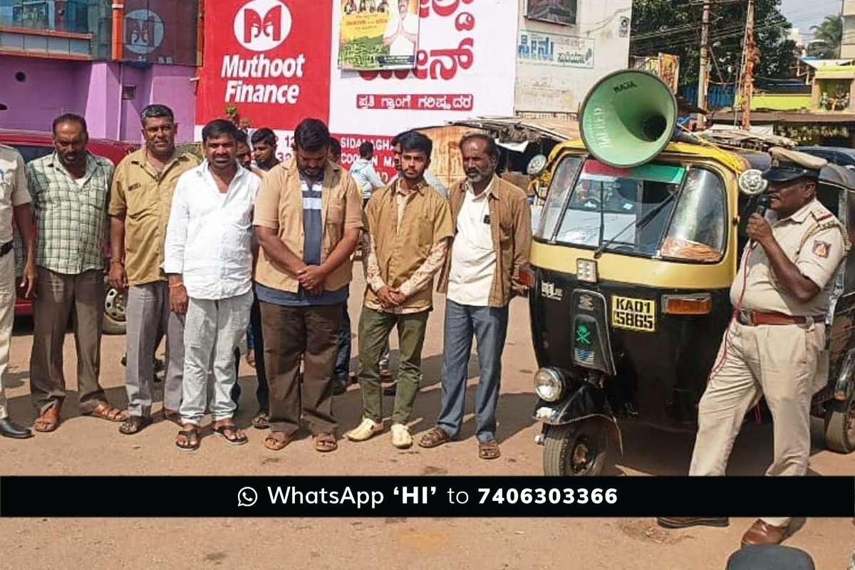 Sidlaghatta Two Wheelers Helmet Compulsory