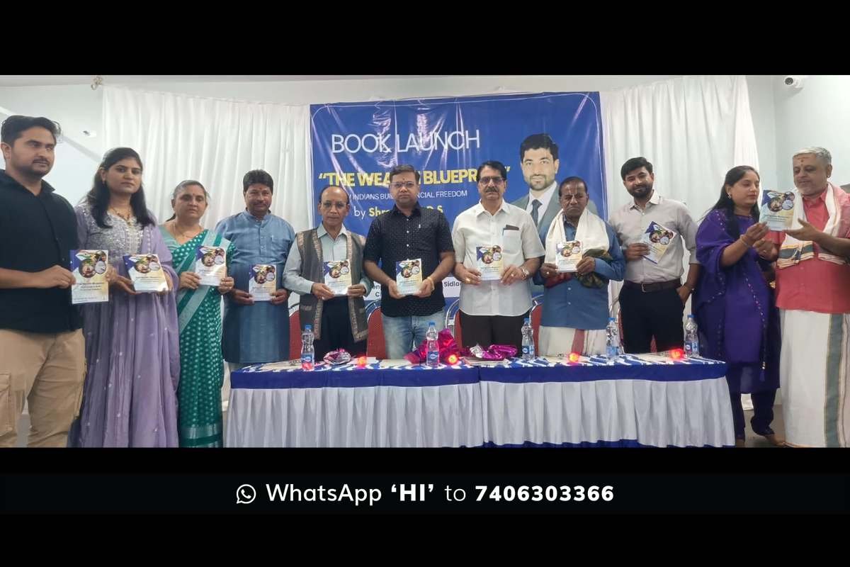 22jans wealth blueprint book launch sidlaghatta financial literacy