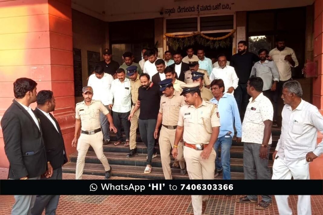 Sidlaghatta Rajeev Gowda Threatening case Bail