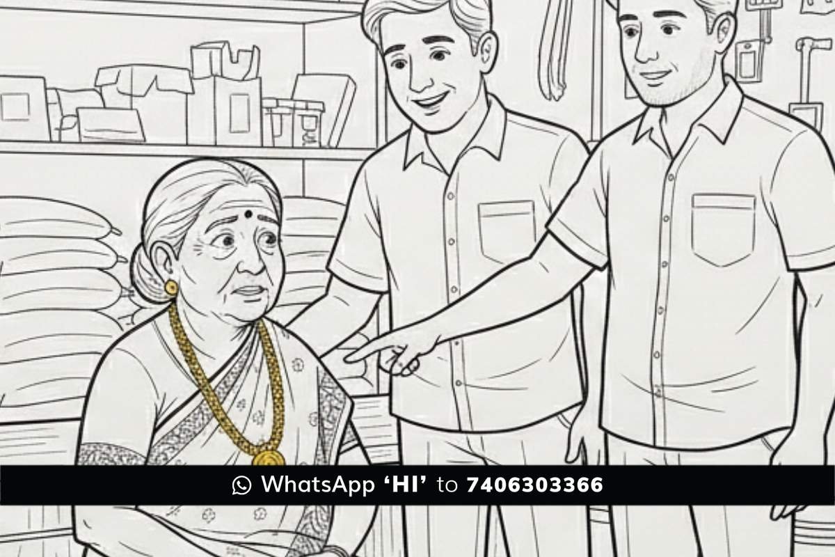 14febs1a Sidlaghatta Dibburahalli Gold chain Snatch