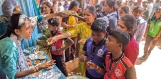 Swamy Vivekananda College Mallur Students Food Fair