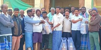 ಹಾಲು ಉತ್ಪಾದನೆಯಲ್ಲಿ ಸಾಧನೆ: ಕ್ಯಾನುಗಳ ವಿತರಣೆ Sidlaghatta Muttur Milk Dairy Can Distribution