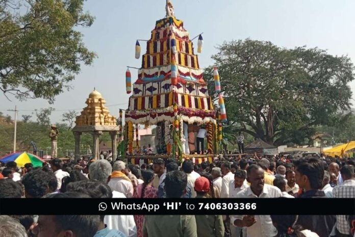 1febs2 Sidlaghatta Talakayalabetta Sri Venkataramanaswamy Brahmarathotsava