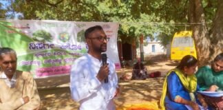 ಗೌಡನಹಳ್ಳಿ ಸರ್ಕಾರಿ ಶಾಲೆಯಲ್ಲಿ ಪರಿಸರ ಪ್ರೇಮಿ ಉಲ್ಲೂರುಪೇಟೆಯ ಅನಿಲ್ ಕುಮಾರ್ ಉಪನ್ಯಾಸ Environmentalist Sidlaghatta Ullurupete Anil Kumar on Nature Conservation