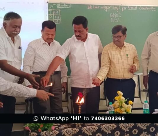 Sidlaghatta SSLC Workshop MLA B N Ravikumar